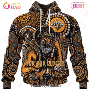 NRL Wests Tigers Special NAIDOC Week Man Design 3D Hoodie
