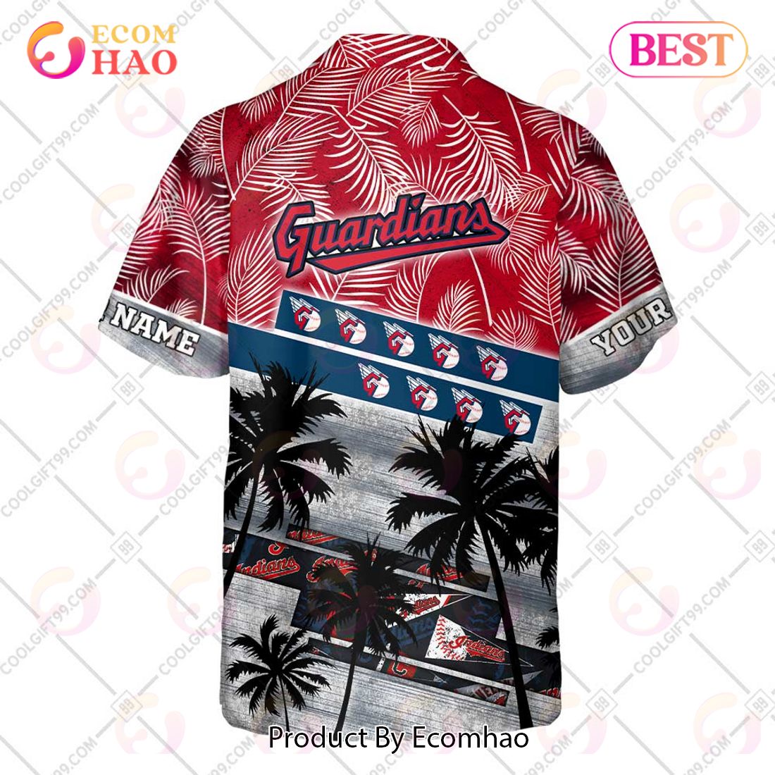 MLB Cleveland Guardians Grateful Dead Hawaiian Shirt - Tagotee