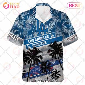 Personalized MLB Los Angeles Dodgers Palm Tree Hawaii Shirt