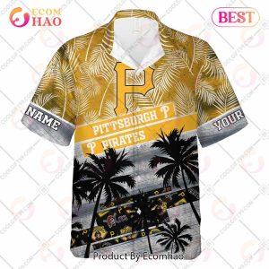 Personalized MLB Pittsburgh Pirates Palm Tree Hawaii Shirt