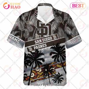 Personalized MLB San Diego Padres Palm Tree Hawaii Shirt