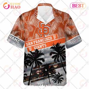 Personalized MLB San Francisco Giants Palm Tree Hawaii Shirt