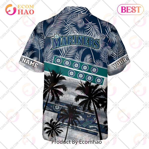 Personalized MLB Seattle Mariners Palm Tree Hawaii Shirt