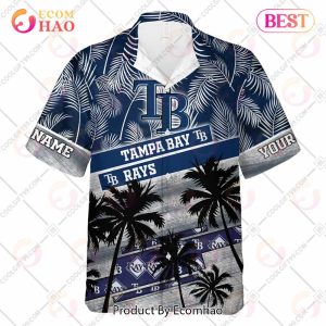 Personalized MLB Tampa Bay Rays Palm Tree Hawaii Shirt