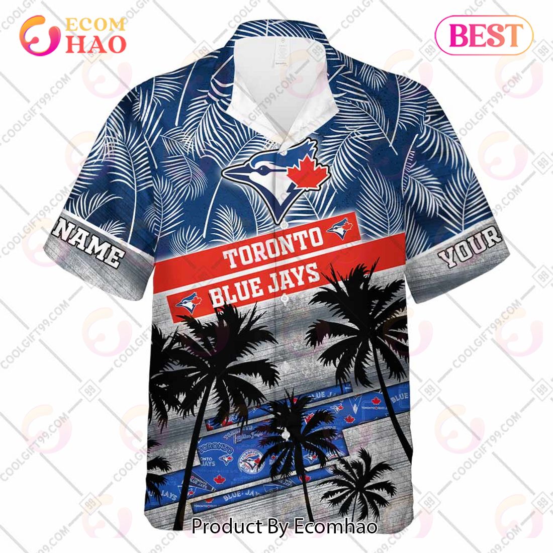 Toronto Blue Jays MLB Hawaiian Shirt 4th Of July Independence Day