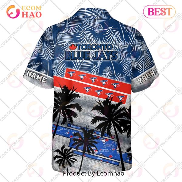 Personalized MLB Toronto Blue Jays Palm Tree Hawaii Shirt