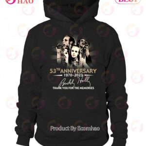 Brian Eno 53th Anniversary 1970 -2023 Thank You For The Memories T-Shirt