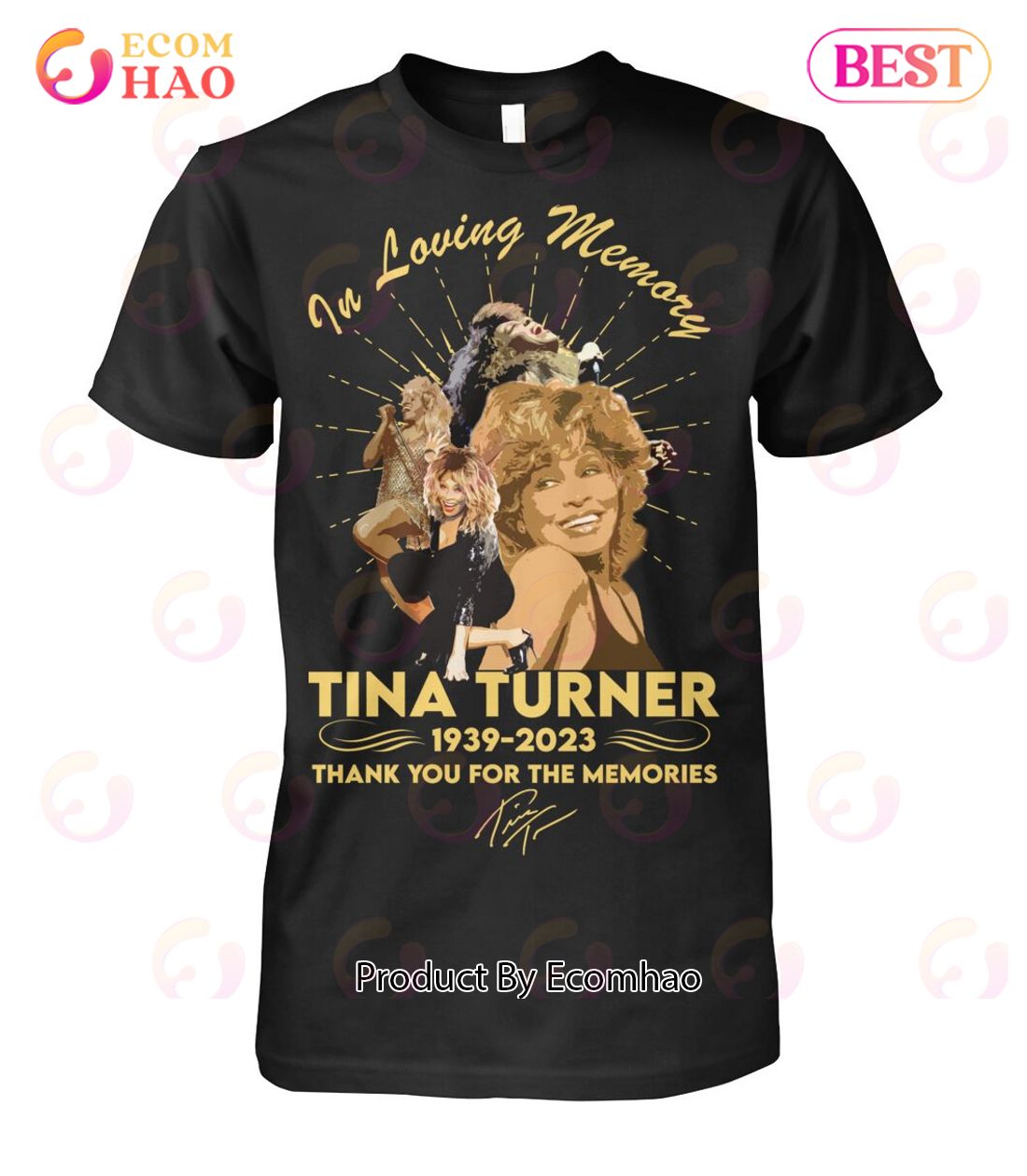 Some Of Us Grew Up Listening To Tina Turner The Cool Ones Still Do T-Shirt