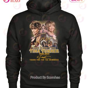 Queen Of Rock ‘N’ Rock Tina Turner 1939 – 2023 Thank You For The Memories T-Shirt