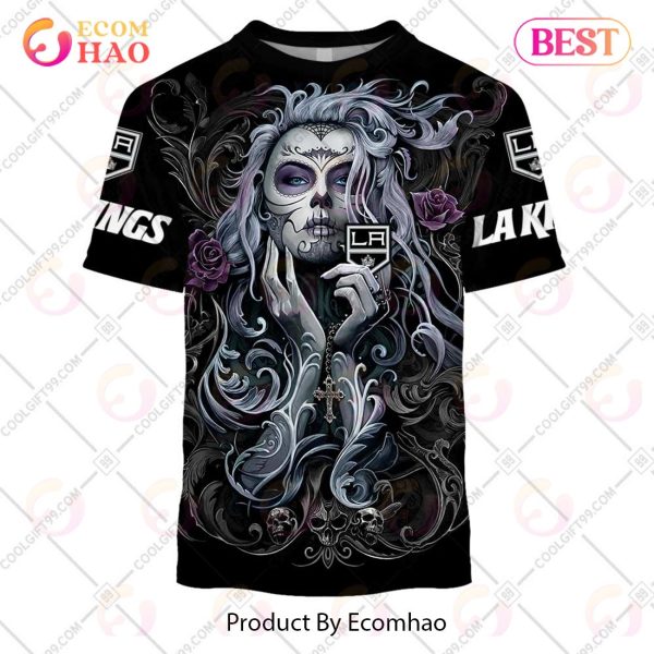 NHL Los Angeles Kings Tattoo Girl Artwork 2023 3D Hoodie