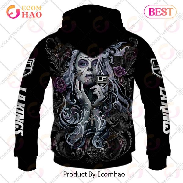NHL Los Angeles Kings Tattoo Girl Artwork 2023 3D Hoodie