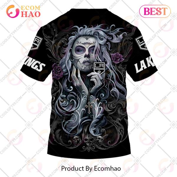 NHL Los Angeles Kings Tattoo Girl Artwork 2023 3D Hoodie