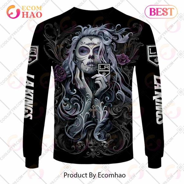 NHL Los Angeles Kings Tattoo Girl Artwork 2023 3D Hoodie