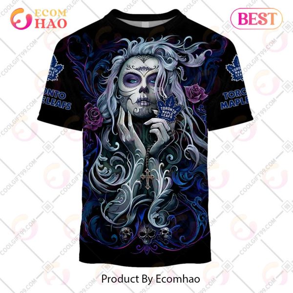 NHL Toronto Maple Leafs Tattoo Girl Artwork 2023 3D Hoodie