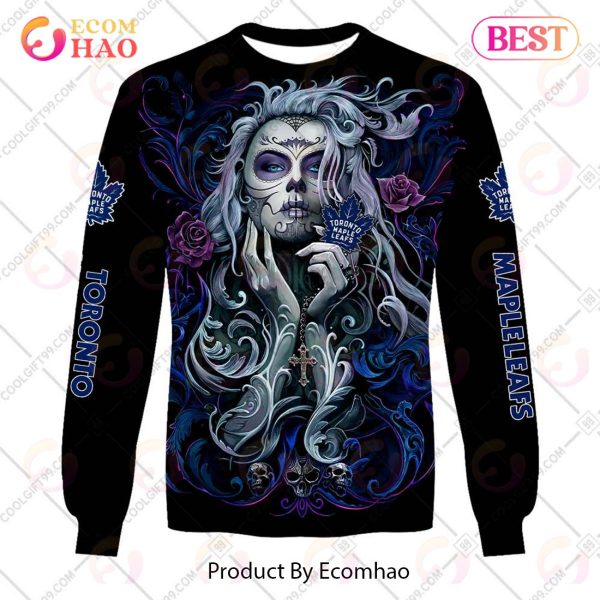 NHL Toronto Maple Leafs Tattoo Girl Artwork 2023 3D Hoodie