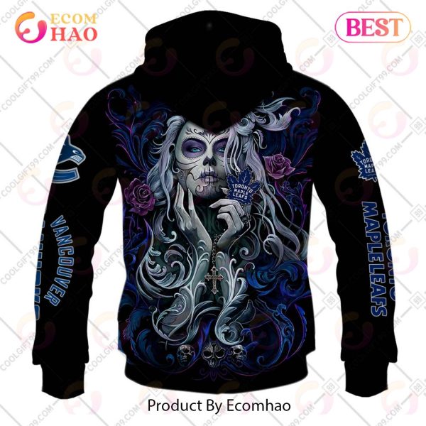 NHL Toronto Maple Leafs Tattoo Girl Artwork 2023 3D Hoodie