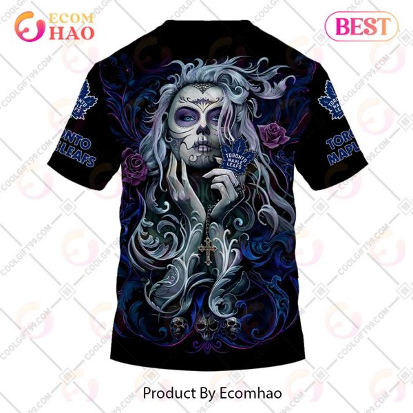 NHL Toronto Maple Leafs Tattoo Girl Artwork 2023 3D Hoodie