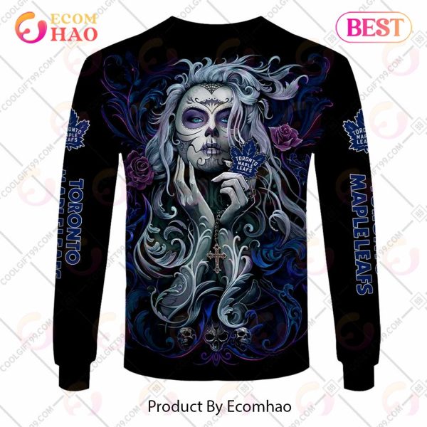 NHL Toronto Maple Leafs Tattoo Girl Artwork 2023 3D Hoodie