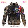 NRL Brisbane Broncos Special Camo Realtree Hunting 3D Hoodie