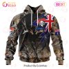 NRL North Queensland Cowboys Special Camo Realtree Hunting 3D Hoodie