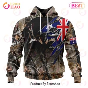 NRL Penrith Panthers Special Camo Realtree Hunting 3D Hoodie