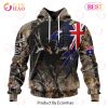 AFL Brisbane Lions Special Camo Realtree Hunting 3D Hoodie