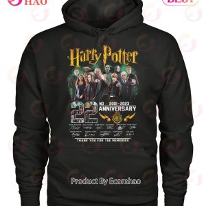 Harry Potter 22nd Anniversary 2001 – 2023 Thank You For The Memories Unisex T-Shirt