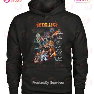 Metallica 42 Years 1981 – 2023 Signature T-Shirt