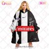 Personalized AFL Essendon Bombers Mix V1 Jersey Oodie, Flanket, Blanket Hoodie, Snuggie