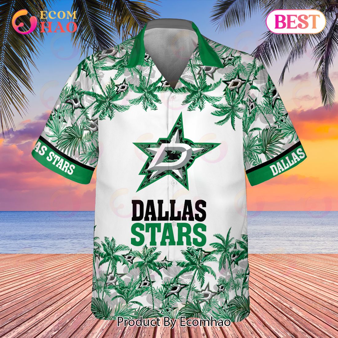 NHL Dallas Stars 2023 AOP Hawaiian Shirt