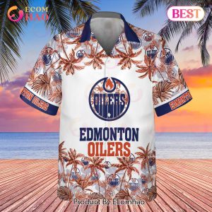 NHL Edmonton Oilers 2023 AOP Hawaiian Shirt