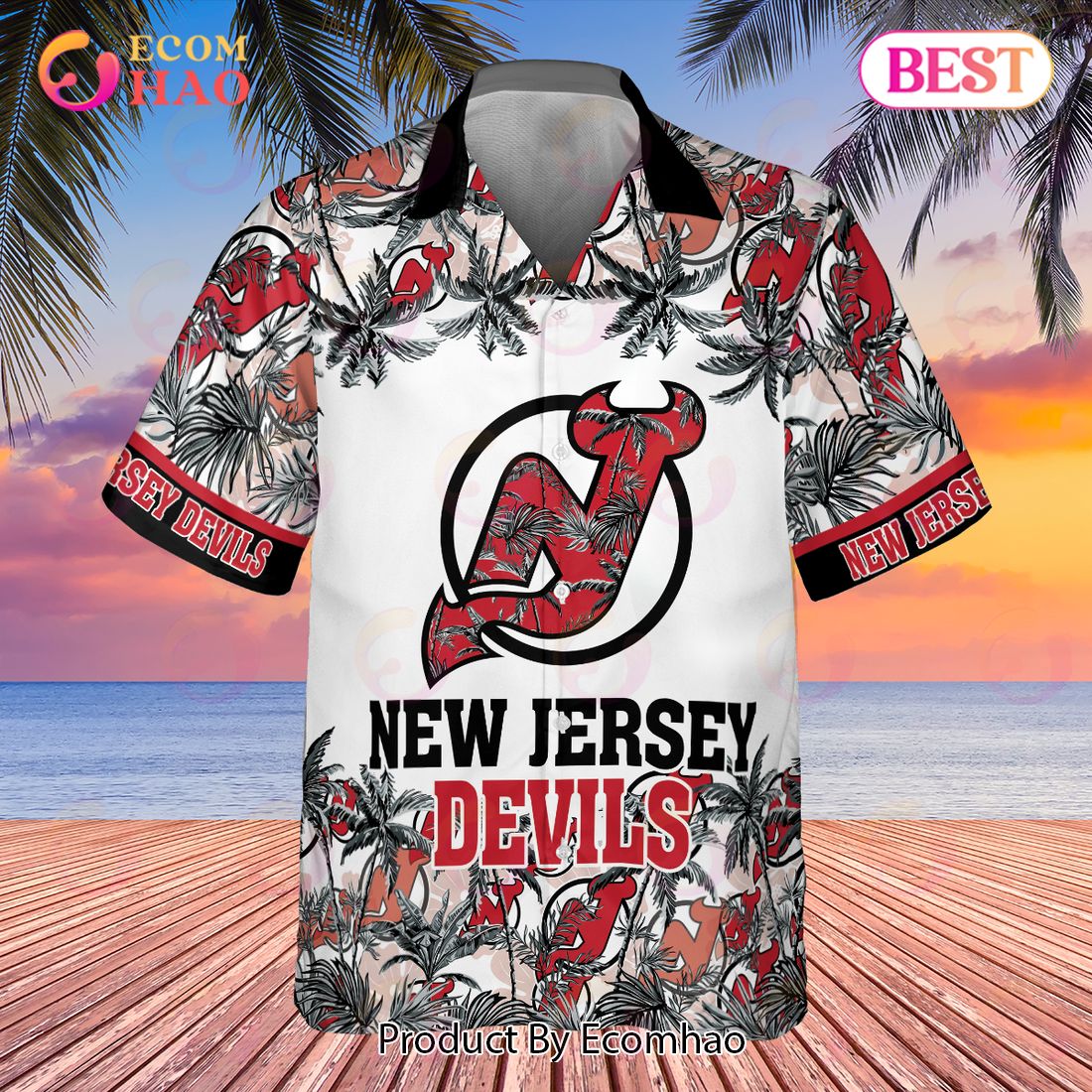 NHL New Jersey Devils 2023 AOP Hawaiian Shirt