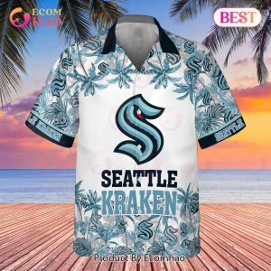 NHL Seattle Kraken 2023 AOP Hawaiian Shirt