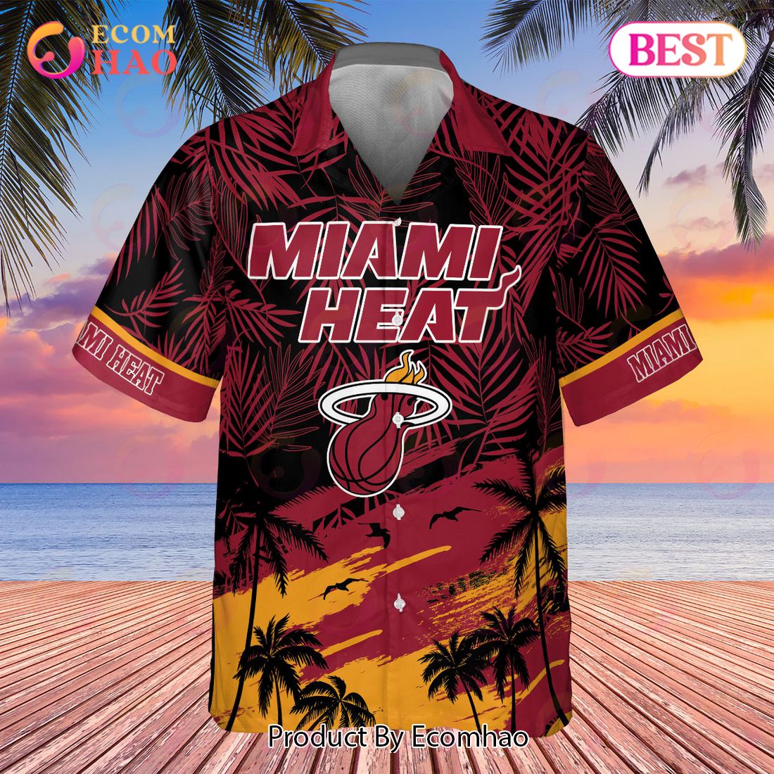 Miami Heats NBA 2023 AOP Hawaiian Shirt