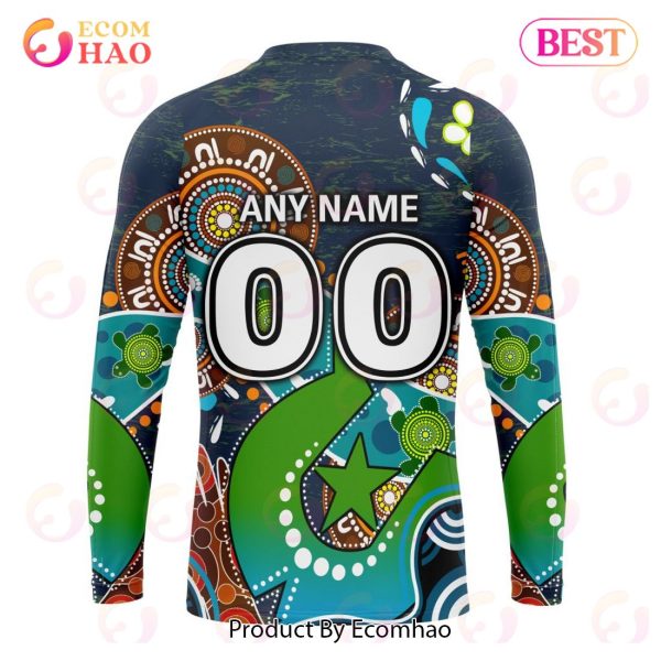 NRL Canberra Raiders Special Design For NAIDOC Week For Our Elders 3D Hoodie