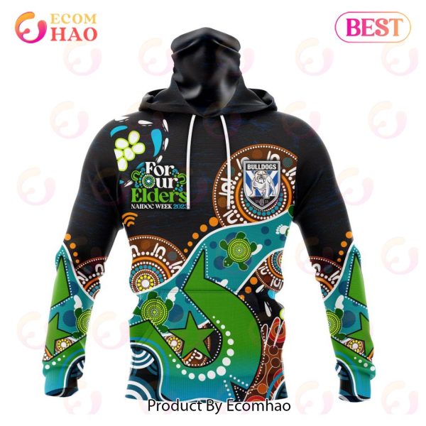 NRL Canterbury-Bankstown Bulldogs Special Design For NAIDOC Week For Our Elders 3D Hoodie