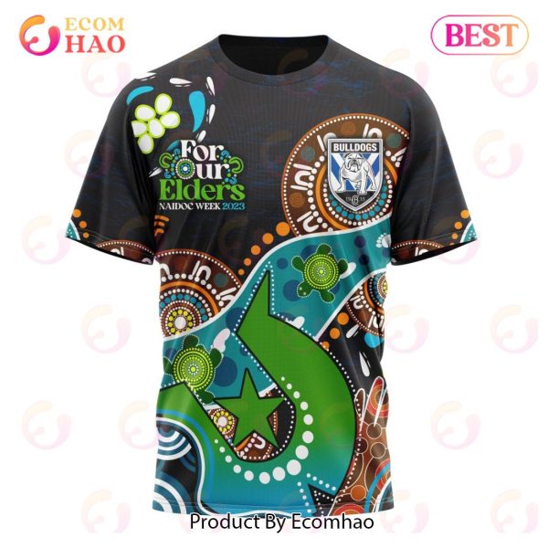 NRL Canterbury-Bankstown Bulldogs Special Design For NAIDOC Week For Our Elders 3D Hoodie