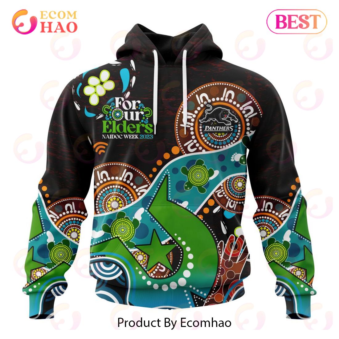 NRL New Zealand Warriors Special Design For NAIDOC Week For Our Elders 3D Hoodie