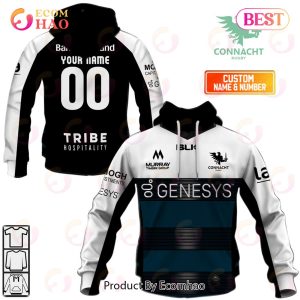 Personalized IRFU Connacht Rugby 2023 Away Jersey Style 3D Hoodie Personalized IRFU Connacht Rugby 2023 Away Jersey Style 3D Hoodie