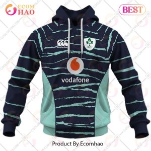 Personalized IRFU Ireland national Rugby 2023 Away Jersey Style 3D Hoodie