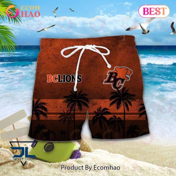 CFL BC Lions Hawaiian Shirt
