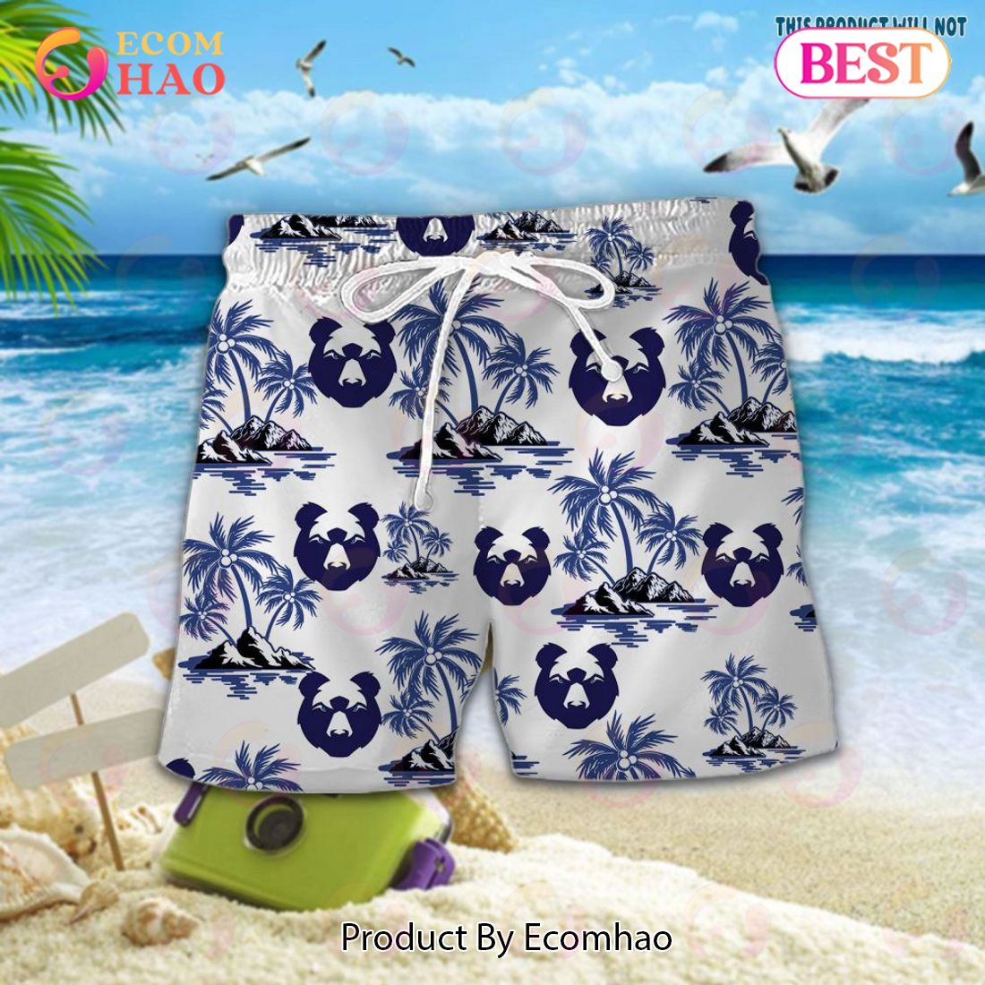 Bristol Bears Premiership Rugby Hawaiian Shirt