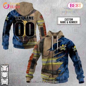 DTT HD0131 North Queensland Cowboys 3D Hoodie Camo in 2023