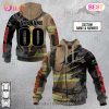 Personalized NRL South Sydney Rabbitohs Firefighter 3D Hoodie Personalized NRL South Sydney Rabbitohs Firefighter 3D Hoodie