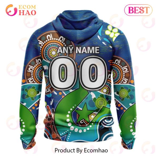 AFL Adelaide Crows Special Design For NAIDOC Week For Our Elders 3D Hoodie