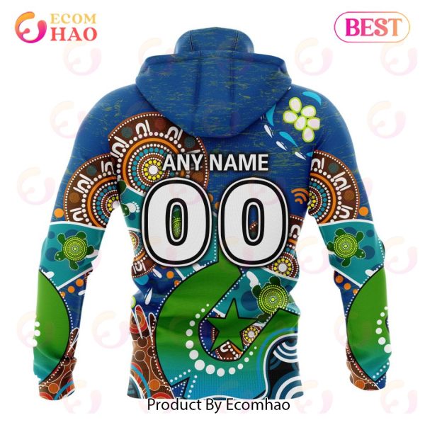 AFL Adelaide Crows Special Design For NAIDOC Week For Our Elders 3D Hoodie