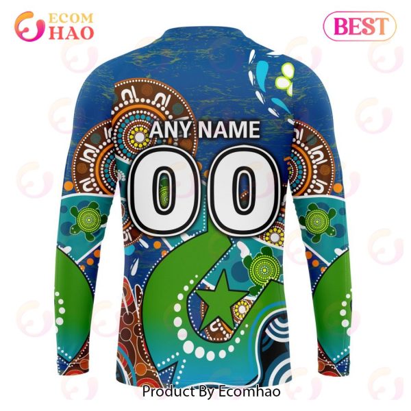 AFL Adelaide Crows Special Design For NAIDOC Week For Our Elders 3D Hoodie