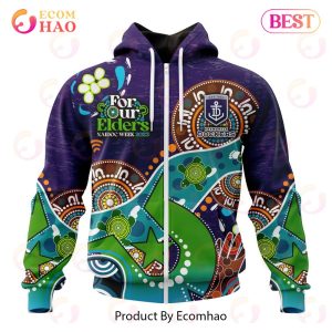 AFL Fremantle Dockers Special Design For NAIDOC Week For Our Elders 3D Hoodie