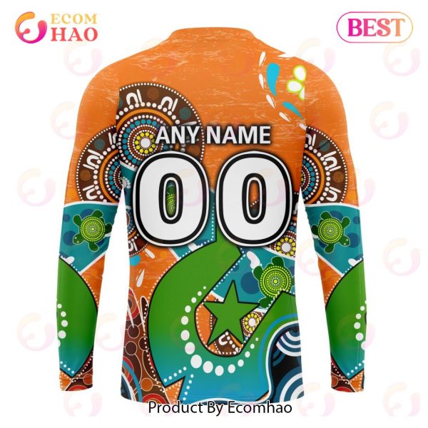 AFL Greater Western Sydney Giants Special Design For NAIDOC Week For Our Elders 3D Hoodie