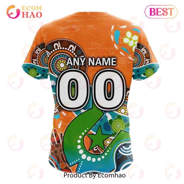 AFL Greater Western Sydney Giants Special Design For NAIDOC Week For Our Elders 3D Hoodie